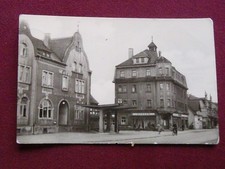 Postkarte aus Bernsdorf / OL, Ernst-Thälmann-Straße, gelaufen