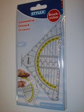 Geodreieck Geometrie Dreieck bruchsicher extrem robust flexibel