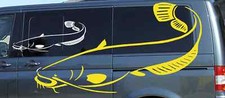Angeln Wels Fisch Aufkleber