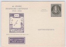 Berlin PP 12/07 ungebraucht 40 Jahre Deutsche Luftpost 1912-1952 [275]