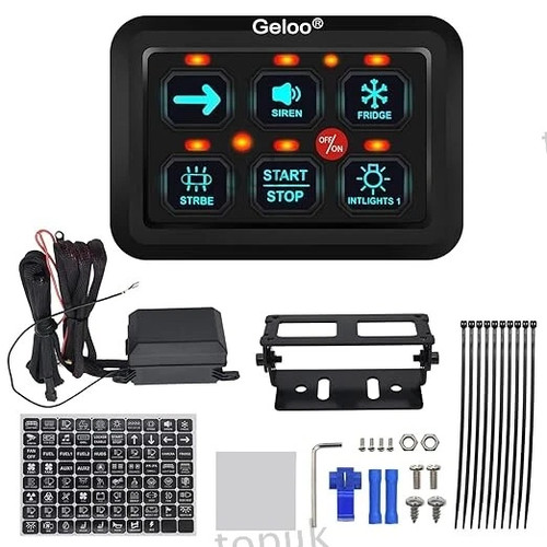 Gang rgb led schaltpanel - rgb,
