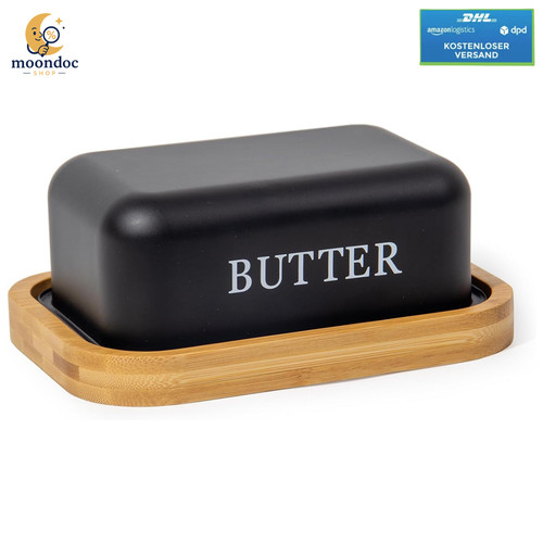 Butterdose edelstahl mit - edelstahl,