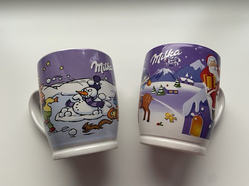Milka tasse mit nikolaus - 2x,