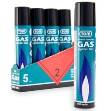 Feuerzeug Nachfüll Gas 5 x