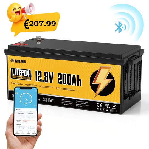 12v 200ah lifepo4 akku - 200ah,