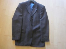 Herrenjacket, Braunes Fischgrätmuster, Größe 102, Benvenuto