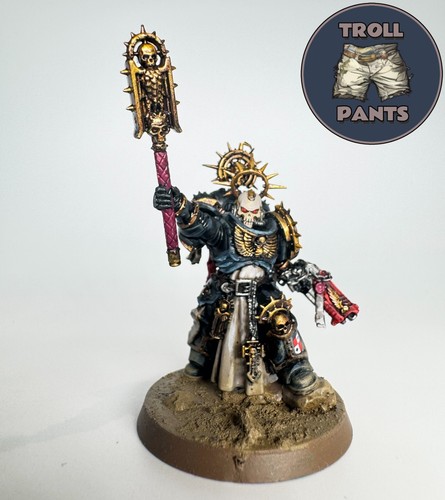 Black templar chaplain - -, space