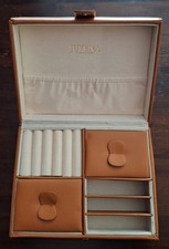 Schmuckkasten, Schmuckkästchen, Schmuckschatulle, JUVENA, braun, klein, neu