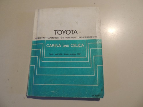 Werkstatthandbuch toyota - werkstatthandbuch,