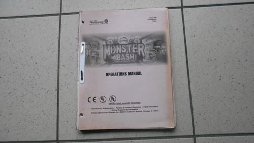 Flipper williams monster bash - williams,