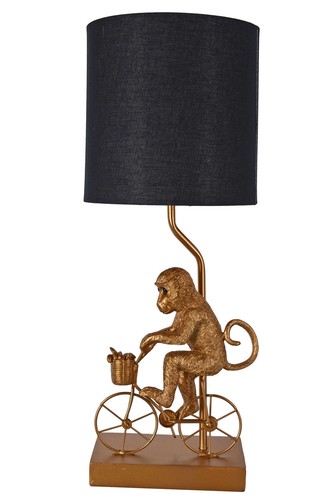 Nachttischleuchte affe gold - affe,