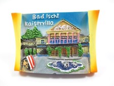 Bad Ischl Magnet Poly Souvenir Österreich Kaiservilla Salzkammergut Franz Josef