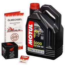 Honda NC 700 S/X, 12-14, RC61 RC63 Motul 10w40 Öl OEM Ölfilter Motorölset