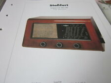 Radio Archiv Schaltplan 1997 Staßfurt Imperial 40 W, 1938