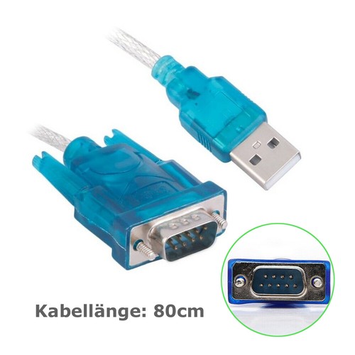 Usb seriell adapter rs232 - seriell,
