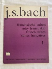 J.S. Bach französische Suiten d- c- h-moll Noten PVM für Klavier