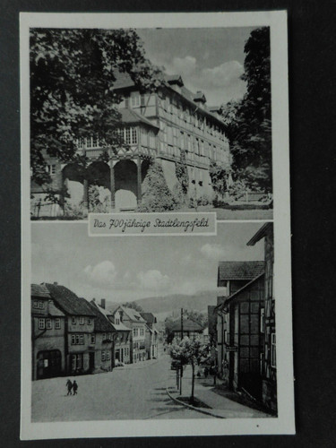 700 jahre stadtlengsfeld um - ak,
