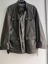 "BELSTAFF" WACHSJACKE TRIALMASTER Gr.54 neu  dunkelbraun/schwarz