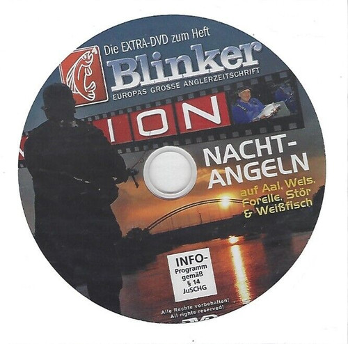 Blinker dvd nacht angeln - blinker,