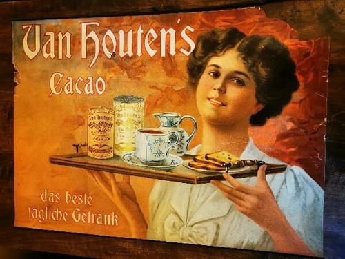 Original schild van houten - original,