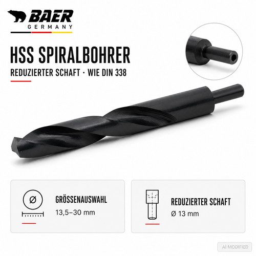 Hss spiralbohrer 20 25 - spiralbohrer,