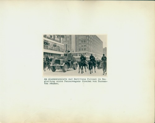 Foto berlin mitte berittene - foto,
