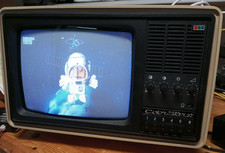 Tragbares Farb-Fernsehgerät Color Star 525, Ende 80er Jahre, voll funktionsfähig