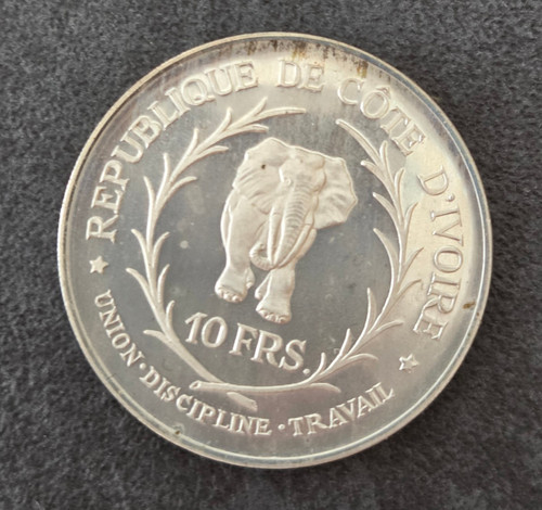 Elfenbeinküste 10 francs - elfenbeinküste, --10