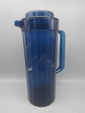 Tupperware Saftkrug,Krug,Milchkanne,Kanne 2 Liter,Nr.2003B-1,Preludio,Blau