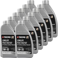 12L TECPO 5W-30 LONGLIFE PLUS MOTORÖL 504.00 507.00 229.31 229.51 LL-04 C30 5W30