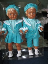 Schildkröt Puppenpärchen "ERIKA & HANS"  -  Originalkarton  -  46 cm