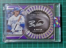 2023 Topps Five Star - Silver Signatures Bobby Witt Jr. #SS-BW Purple /25