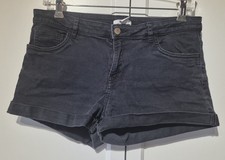 H&M Hotpants schwarz Gr.40 Damen