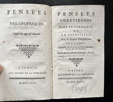 Pensées chretiennes - pensées, /