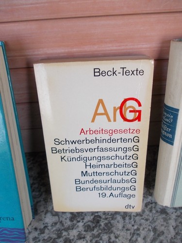 Arbg arbeitsgesetze 19 - arbeitsgesetze,,