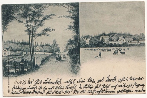 Itzehoe alte postkarte - alte,