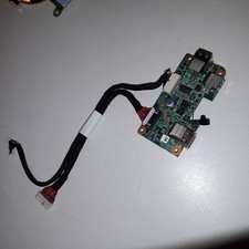 Notebook Medion Akoya MD97470 P7610 Stromanschluss Platine mit 4 x USB