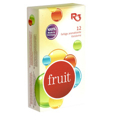 R3 Kondome Fruit – 12 bunte