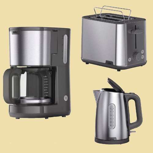 Braun frühstücksset purshine - braun,