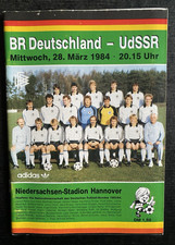 Länderspiel 28.03.1984 Deutschland - UdSSR in Hannover - Karl-Heinz Rummenigge