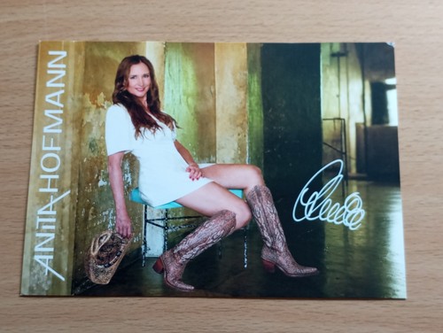 Anita hofmann autogramm - anita,