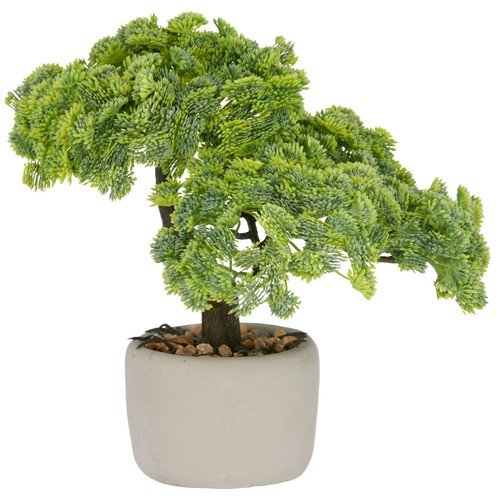 Kunstpflanze bonsai sedum - bonsai,