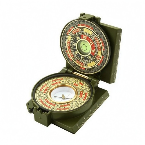 Feng shui kompass mit deckel - mit,