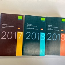 Datev Tabellen und Informationen 2017, 2018 u. 2019 