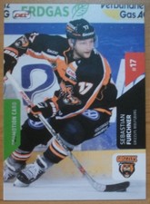 DEL 2015/16 Promo Card Sebastian Furchner Grizzlys Wolfsburg, Fischtown Pinguins