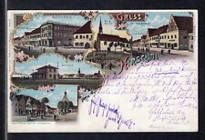 Farb - Litho Hirschau im Landkreis Amberg-Sulzbach