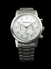 Manguun Herrenuhr mit Datumsanzeige, Quarz, Chronograph mit neuer Batterie ⭐⭐⭐⭐⭐