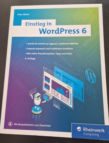 Einstieg wordpress 6 - einstieg, in