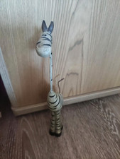 Dekofigur Zebra Giraffe grau