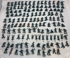 Airfix 1 32 WWII Soldaten 142 Stück Deutsche Russen Figuren Plastik Konvolut Set